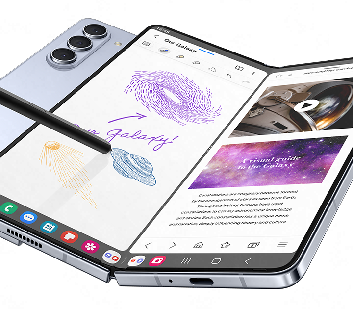 Celular SAMSUNG Z FOLD5 512GB CREME | Loja Claro